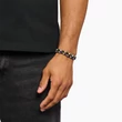 Kép 3/3 - Thomas Sabo 5 mm barna és zöld gyöngyös unisex karkötő - A2183-468-7-L17