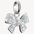 Kép 1/3 - Thomas Sabo Connect cirkónia köves ezüst masni charm - CC1235-051-14