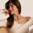 Kép 3/3 - Thomas Sabo Connect cirkónia köves sárga arany Hamza keze charm - CC1243-414-14