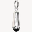 Kép 1/3 - Thomas Sabo Connect ezüst fehér balerina cipő charm - CC1245-007-14