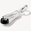 Kép 2/3 - Thomas Sabo Connect ezüst fehér balerina cipő charm - CC1245-007-14