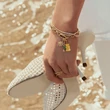 Kép 3/3 - Thomas Sabo Connect sárga arany Nap charm - CC1246-414-14