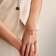 Kép 3/3 - Thomas Sabo Connect sárga arany korona charm - CC1247-414-14