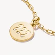 Kép 2/3 - Thomas Sabo Connect sárga arany angyalszám 222 charm - CC1249-414-14