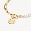 Kép 2/3 - Thomas Sabo Connect sárga arany angyalszám 000 charm - CC1257-414-14