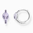 Kép 1/2 - Thomas Sabo lila UFO fülbevaló - CR721-041-13