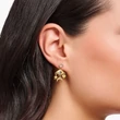Kép 2/2 - Thomas Sabo aranyozott szem függő fülbevaló - H2272-414-7