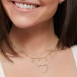 Kép 2/2 - Thomas Sabo ezüst charm tartó szív nyaklánc - KE2138-001-21-L45V
