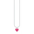 Kép 1/2 - Thomas Sabo ezüst nyaklánc pink "Best Friends" szív medállal - KE2237-007-10-L45V