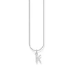Kép 1/2 - Thomas Sabo ezüst nyaklánc "K" betű medállal - KE2250-051-14-L45V