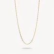 Kép 1/3 - Thomas Sabo Connect Figaro sárga arany charm nyaklánc - KE2329-413-39-L45V