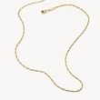 Kép 2/3 - Thomas Sabo Connect Figaro sárga arany charm nyaklánc - KE2329-413-39-L45V