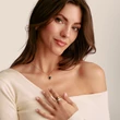 Kép 3/3 - Thomas Sabo Connect Figaro sárga arany charm nyaklánc - KE2329-413-39-L45V