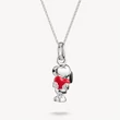 Kép 1/3 - Thomas Sabo szívet ölelő Snoopy PEANUTS nyaklánc - KE2354-664-10-L45V