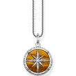 Kép 3/3 - Thomas Sabo tigrisszem iránytű medál - PE833-826-2