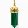 Kép 1/2 - Thomas Sabo Hexagon malachit medál - PE964-414-6