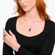Kép 2/2 - Thomas Sabo Hexagon aranykék ónix medál - PE964-950-1