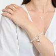 Kép 2/2 - Thomas Sabo tenyésztett gyöngy charm karkötő - X0284-082-14-L19