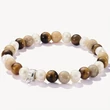 Kép 1/3 - Thomas Sabo ekrü gyöngyös karkötő - X0293-014-7-L17