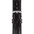 Kép 1/2 - Tissot fekete bőr óraszíj 22 mm