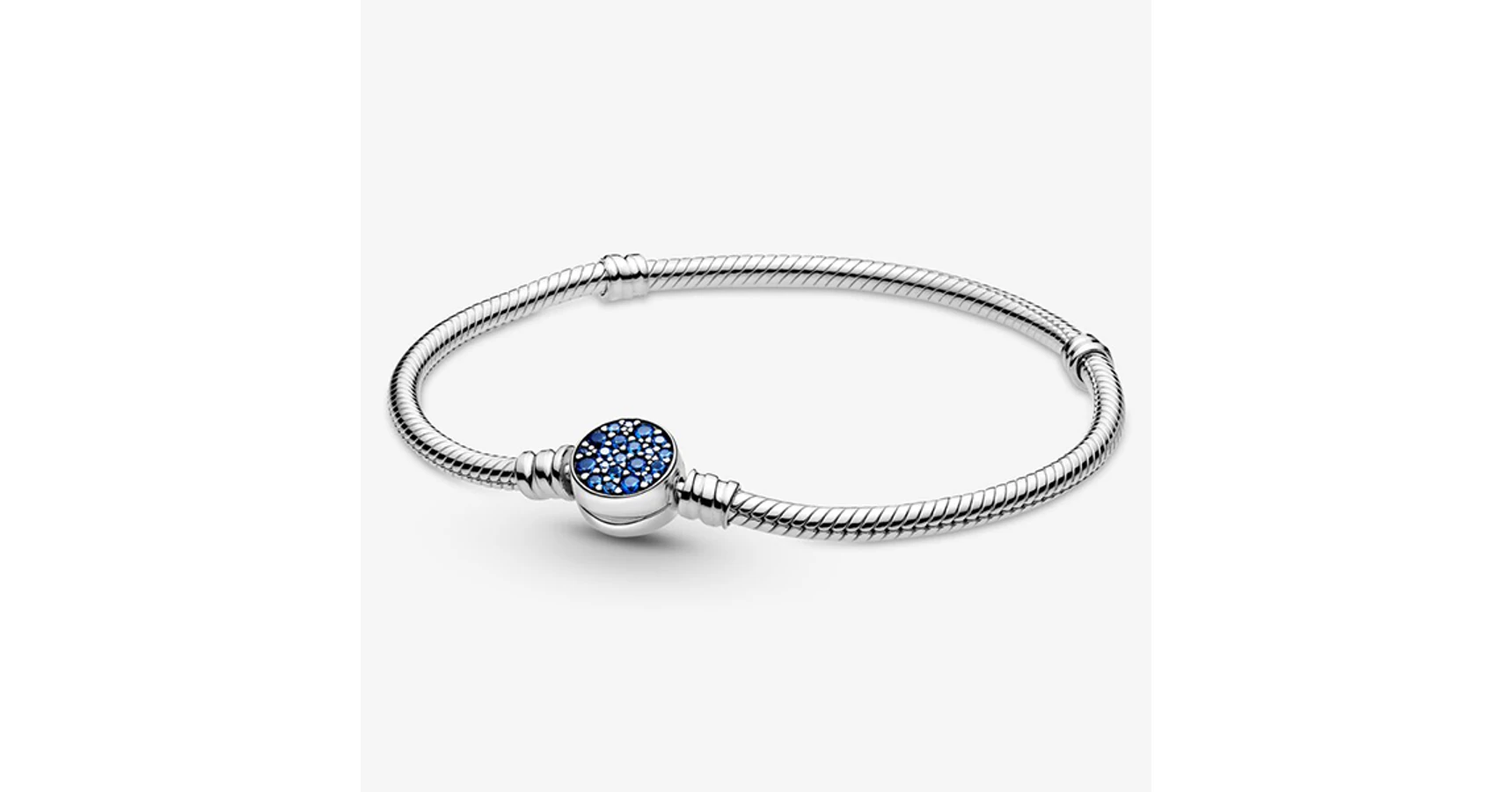 Pandora szikrázó kék kapcsos karkötő - 599288C01-16 - Pandora karkötők ...