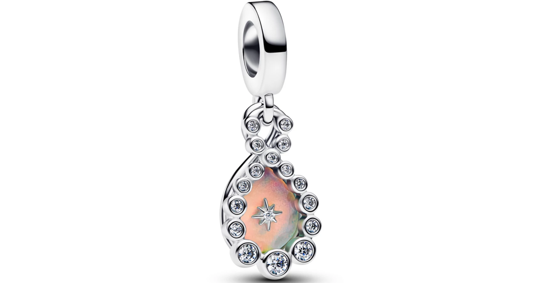 Pandora opál végtelen jel dupla függő - 794251C01 - Pandora charmok ...