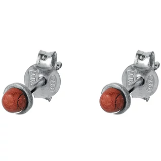 Alisia női fülbevaló - AL1114-Argento-RossoDiaspro