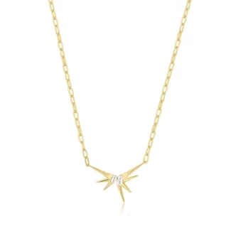 Ania Haie aranyozott nyaklánc - N053-01G - Gold Sparkle Spike Ania Haie aranyozott nyaklánc - N053-01G - Gold Sparkle Spike