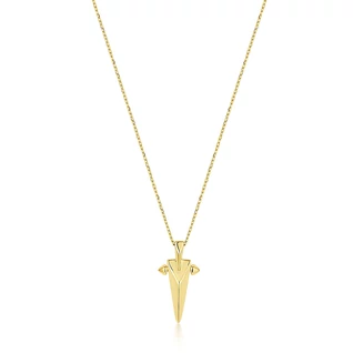 Ania Haie aranyozott nyaklánc - N053-03G - Gold Geometric Point Ania Haie aranyozott nyaklánc - N053-03G - Gold Geometric Point