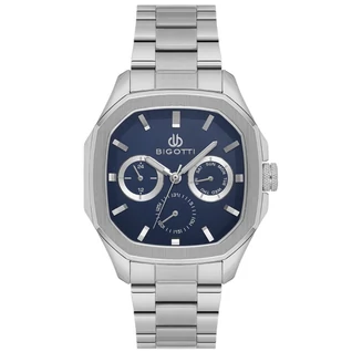 Bigotti Milano Raffinato Square Blue férfi karóra - BG.1.10625-3