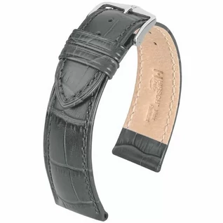 Hirsch szürke borjú bőr óraszíj  18mm - Duke L NQR - 01028030NQ-2-18