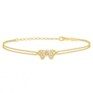 Kurshuni női karkötő - KR1133-1AU - Butterfly