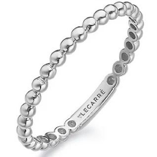 Le Carré 18 karátos fehér arany gyűrű - GA136OB.11