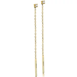 Le Carré 18 karátos arany fülbevaló 0,020 karátos gyémánttal - GB114OA.00