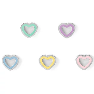 Nomination színes szívek fülbevaló szett - 134104/022 - Fairyicons Nomination színes szívek fülbevaló szett - 134104/022 - Fairyicons