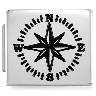 Nomination iránytű charm - 230109/02