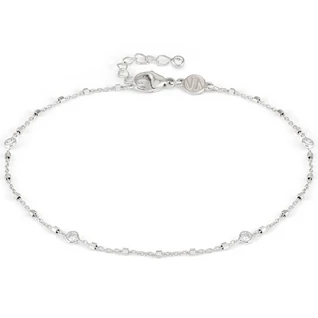 Nomination Anklets ezüst bokalánc cirkónia kövekkel - 241001/062 Nomination Anklets ezüst bokalánc cirkónia kövekkel - 241001/062