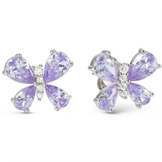 Nomination Shine Me Up lila pillangó ezüst fülbevaló - 241903/006 Nomination Shine Me Up lila pillangó ezüst fülbevaló - 241903/006
