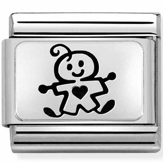 Nomination fiú baba szimbólum charm - 330109/50