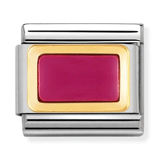 Nomination téglalap charm - 030206/19