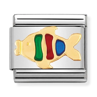 Nomination arany hal charm - 030213/02 Nomination arany hal charm - 030213/02