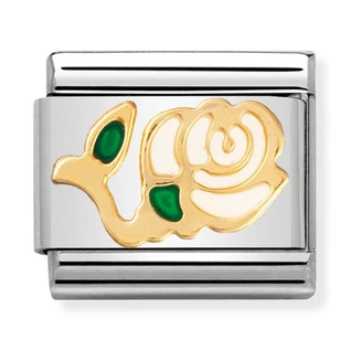 Nomination arany rózsa charm - 030214/03