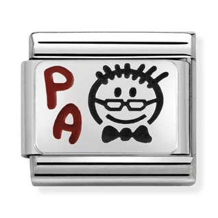 Nomination ezüst nagypapa charm - 330208/12