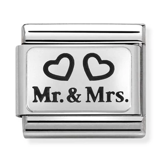 Nomination ezüst Mr. & Mrs. charm - 330109/01 Nomination ezüst Mr. & Mrs. charm - 330109/01