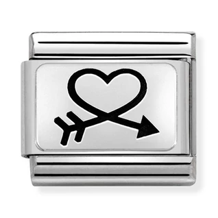 Nomination ezüst szív charm - 330109/40 Nomination ezüst szív charm - 330109/40