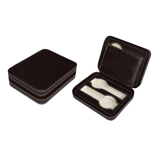 Utazótok - csokoládébarna bőr - 4db órának