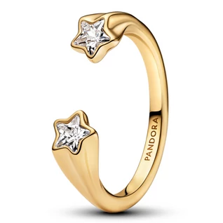 Pandora Arany nyitott hullócsillag gyűrű - 163582C01-50