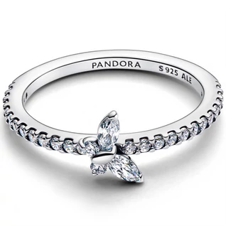 Pandora szikrázó pillangó gyűrű - 194269C03-48 Pandora szikrázó pillangó gyűrű - 194269C03-48