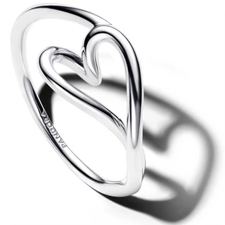 Pandora organikus kis szív gyűrű  - 194361C00-50