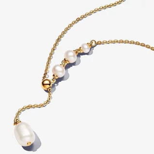 Pandora tenyésztett gyöngyös függő nyaklánc - 363259C01-65